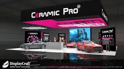 40x50 Island booth design by DisplayCraft
